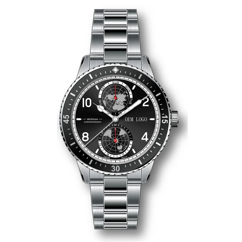 2022 новый дизайн, армейские часы с логотипом, японский механизм, корпус из нержавеющей стали, ремешок из натуральной кожи, мужские спортивные часы