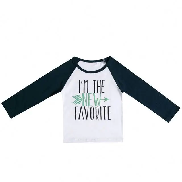 
2018 Hot Selling New Designs Autumn Baby Girl Long Sleeve Cartoon Letter Printed Shirts 
