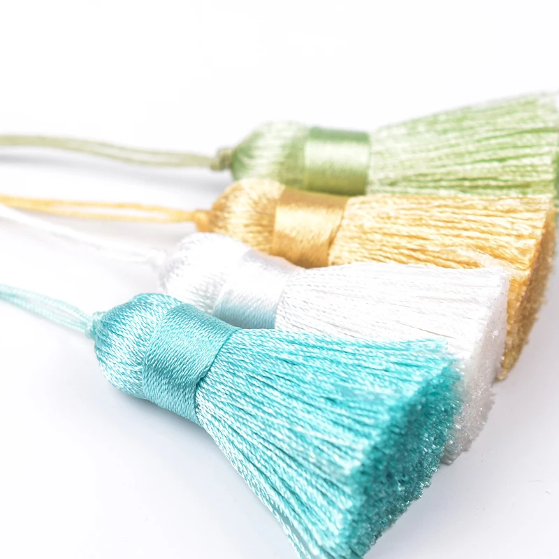 LONGJIE  20 colors fashion handmade 3.5cm mini tassel small tassel