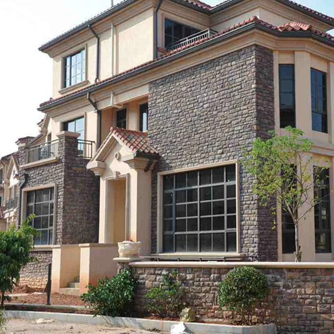 
Crushed Concrete Stones For Exterior House Wall 