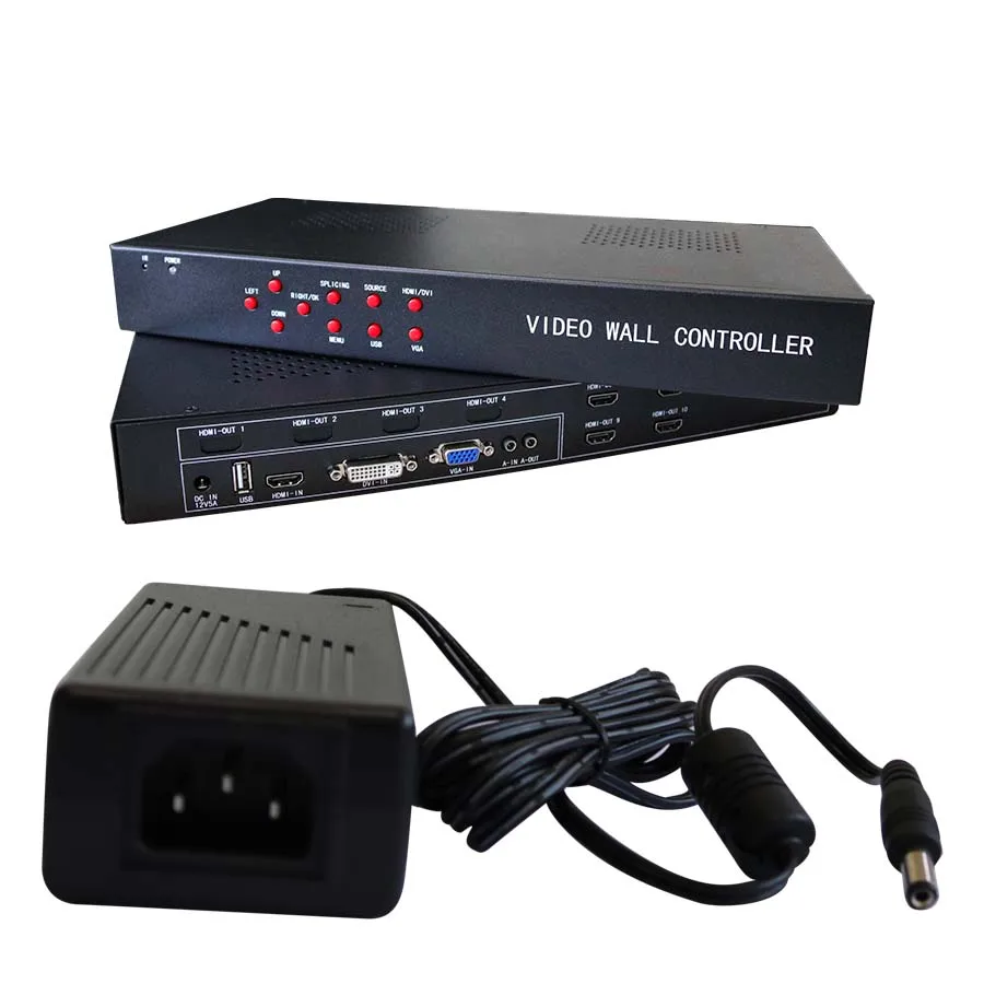 video wall controller 3*2 3*3 advertising screen LCD video wall player
