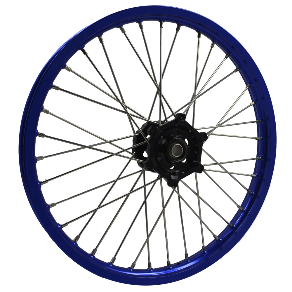 Полный набор ободов для колес 21/19 дюймов для YZ YZF 125 250 BLUE 2001-2016