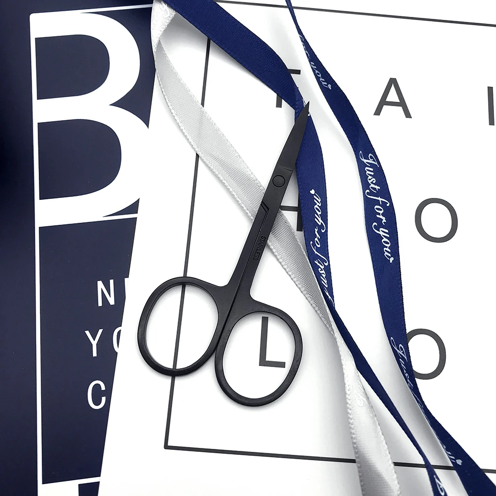  Макияж Ножницы для накладных ресниц нержавеющая сталь Розовое золото