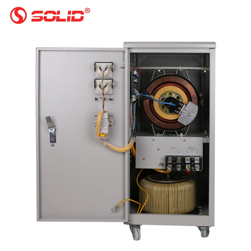 
SVC 20KVA 110V 220V Single Phase AC Automatic Voltage Regulator AVR 20KVA 20KW Voltage Stabilizer 