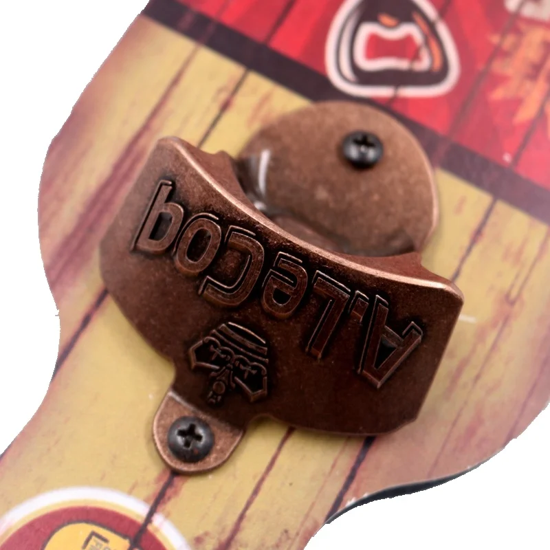 Manufacturers Custom Polish vintage wall mount bottle opener