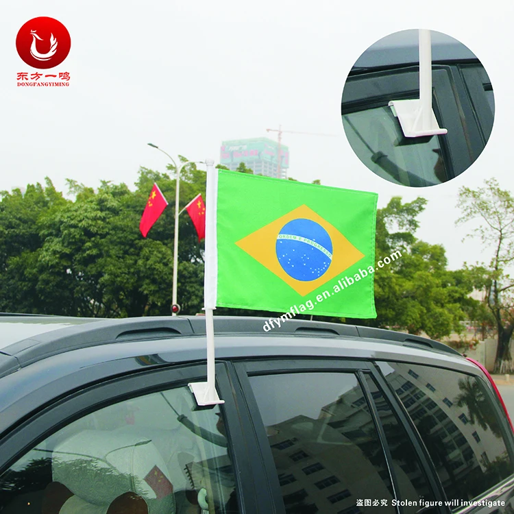 
High Quality Car Window Blank Car Flag Pole Banner Holder 