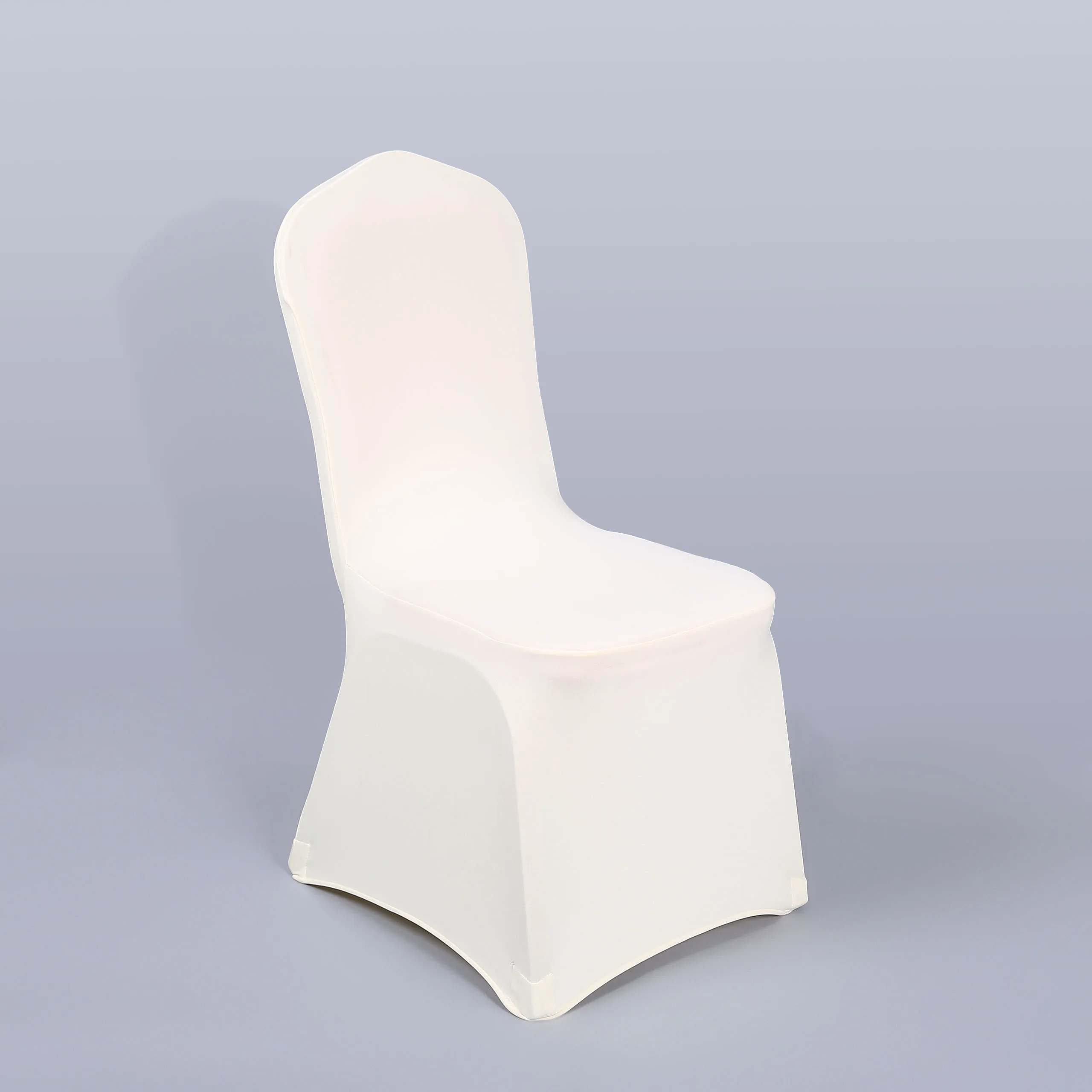 
Cheap Lycra Stretch Universal Chair Slip Cover White Chair Covers For Wedding 