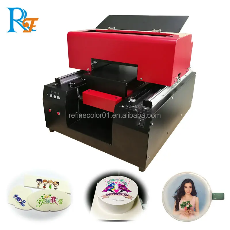 Refinecolor Most popular edible printer/ coffee printer machine/3D latte art chocolate printer machine