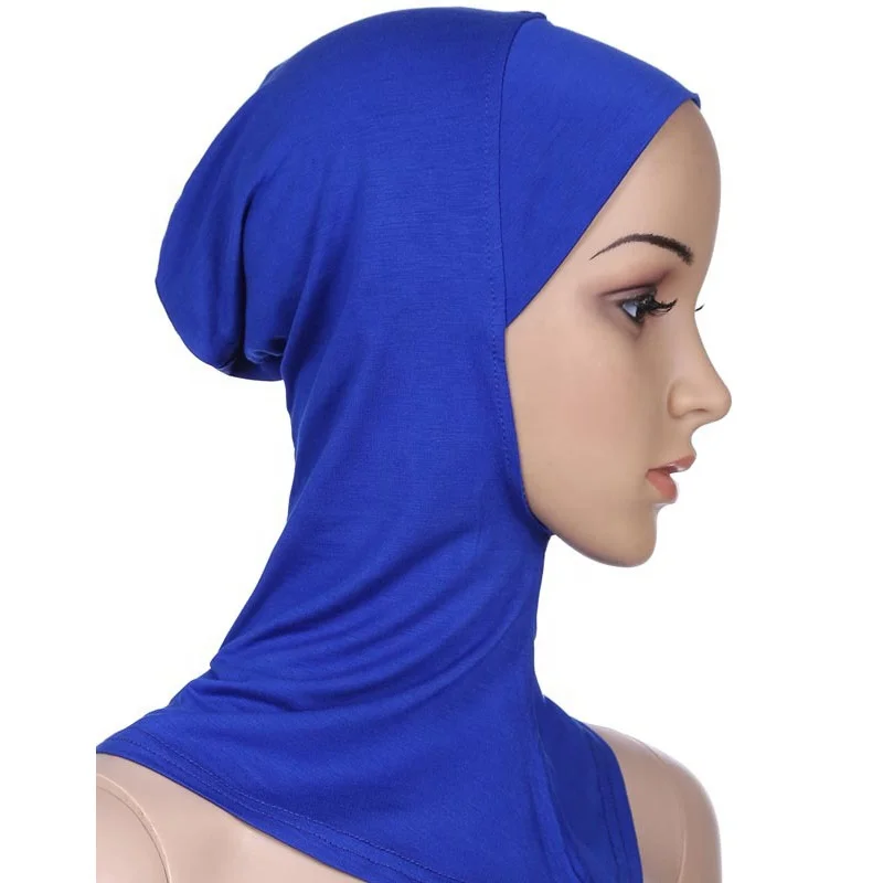 Wholesale Women Modal Tuban Cap Mix Color Stretch Adjustable Headdress Cotton Muslim Accessory HM201