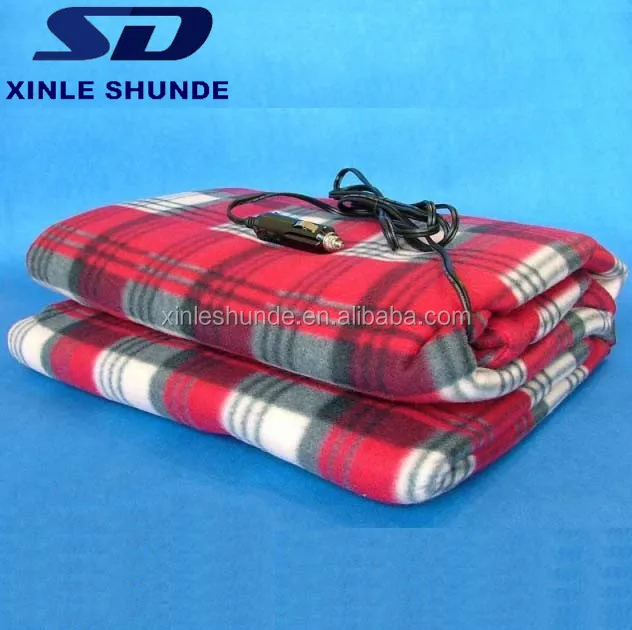 12V Rechargeable USB Electric Blanket Portable Heated Blanket