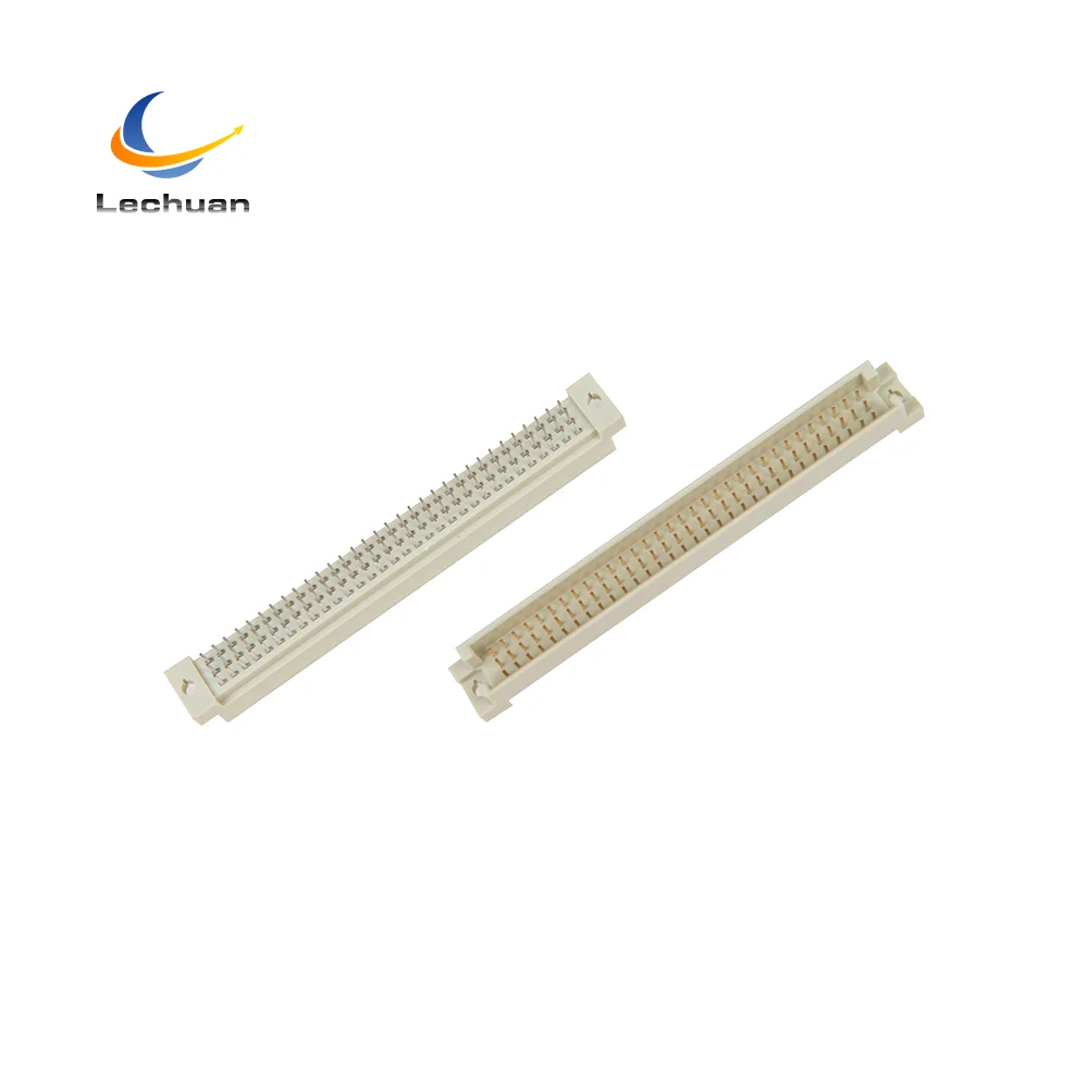 2.54mm Pitch 96Pin Three Row Straight male DIN41612 9001 eurocard Connector
