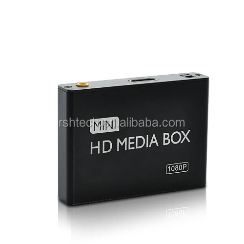 Полный 1080 P игрок Рекламы подключи и играй Digital Signage для Media Player 3D плеер Full HD Media Box HDMI SD/USB плеер