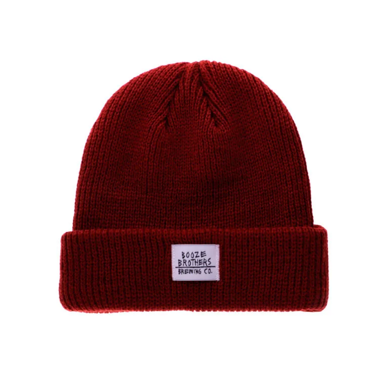 
Wholesale custom high quality unisex design your own woven label beanie knit hat winter caps from china factory 