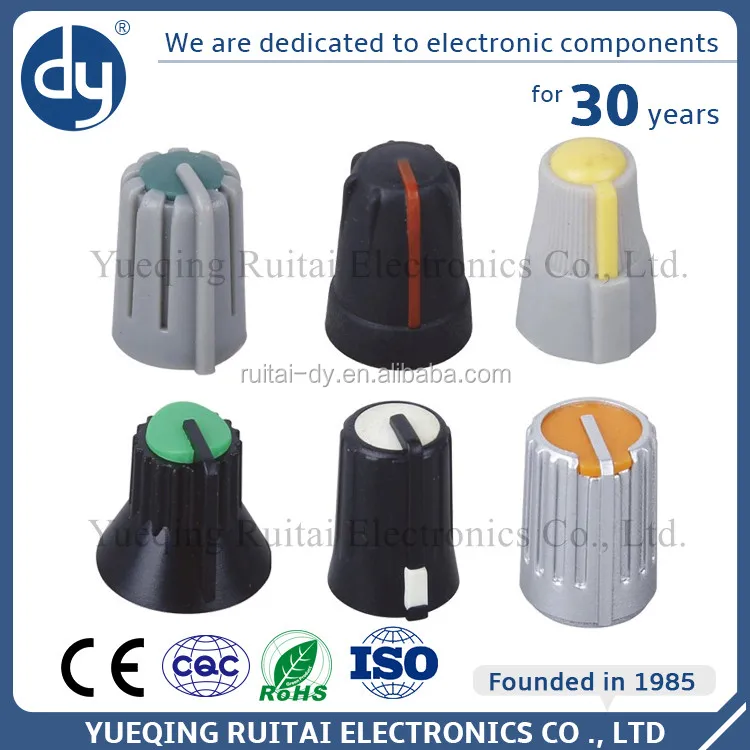 Пластиковые ручки потенциометра цвет пластиковые нажмите ручка dy