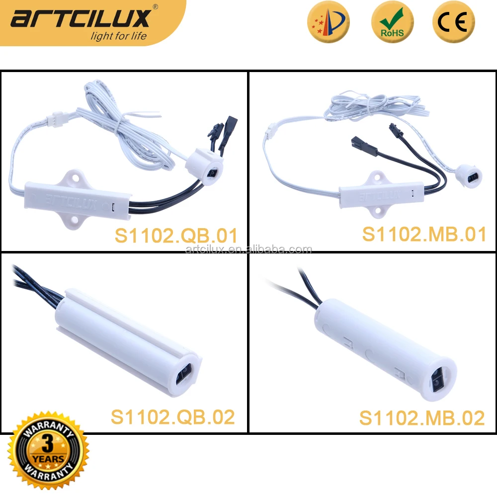 Factory Direct LED Light Door Trigger Sensor Switch Wardrobe Cabinet switch for furniture indoor lighting