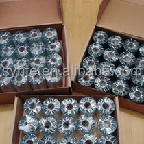 Jetland Wax Ribbons for Zebra Thermal Transfer Printers, 4.33 x 1476 Feet, 110 Millimeter x 450 Meter, Produces Text an