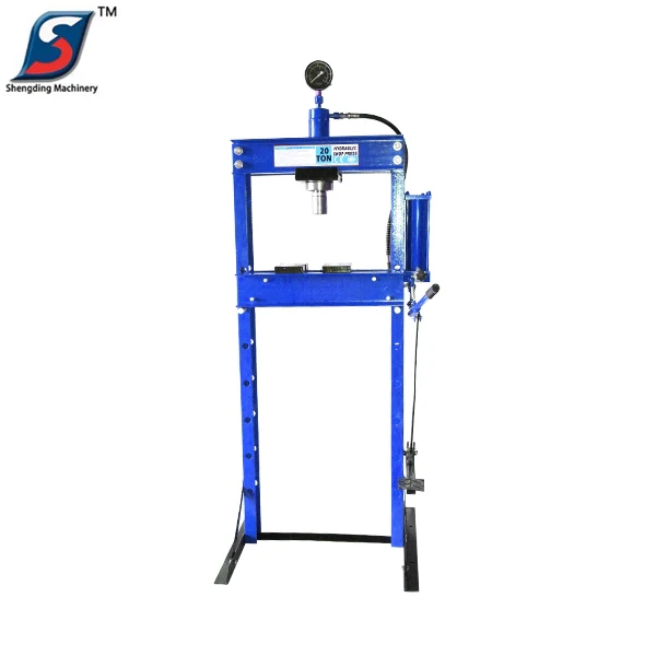 20ton pedal pump hydraulic shop press with CE