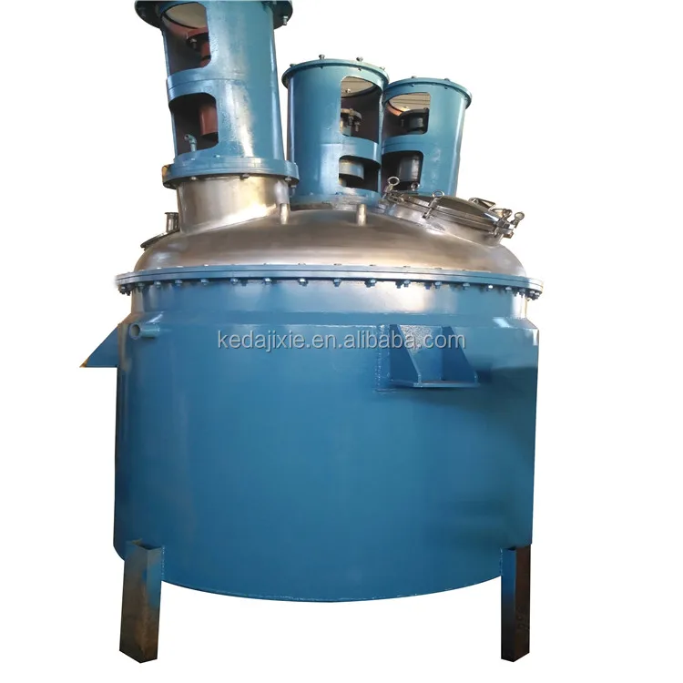 China Bach chemical reactor price with heating or cooling