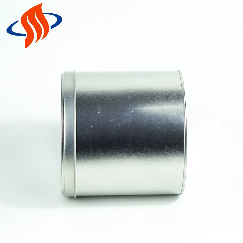 
round tin packing box with window 