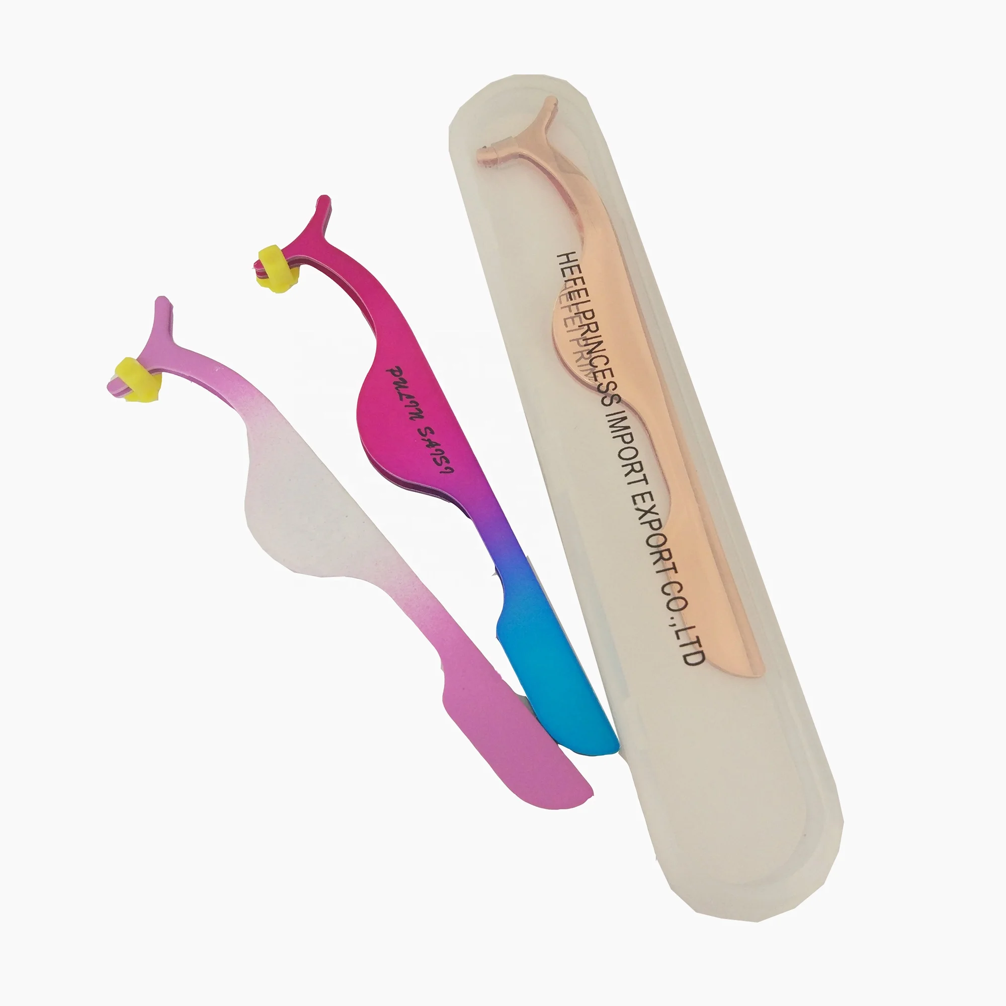 High Quality lashes tweezers Lashes Applicator of false lashes tweezers