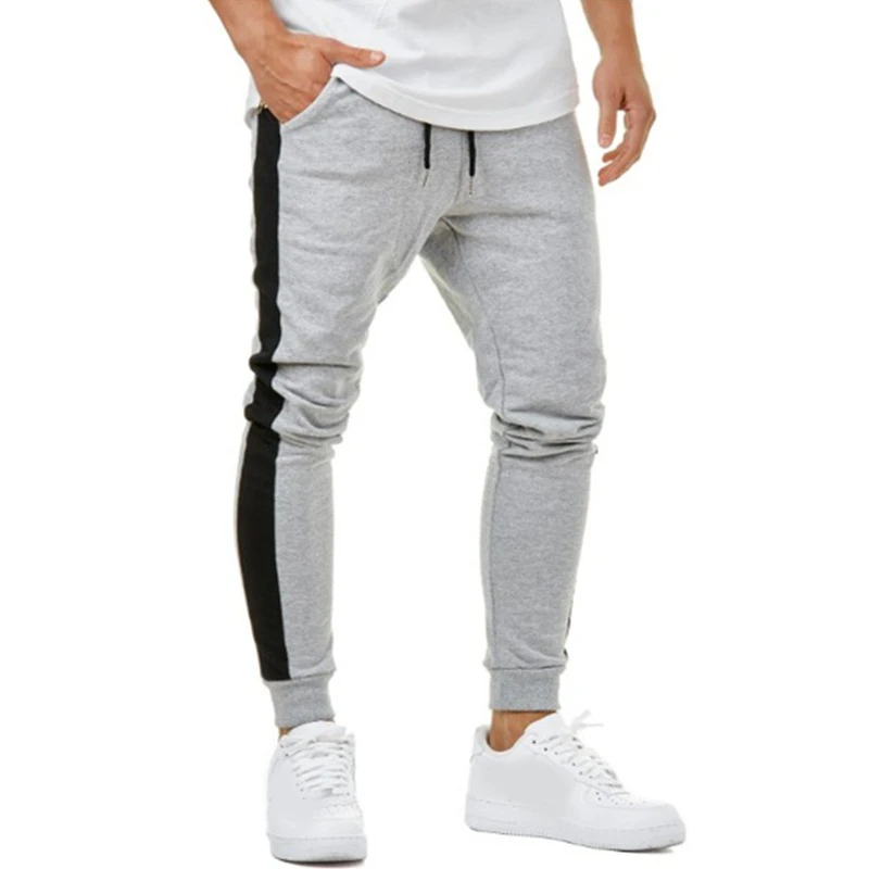 cheap hot sale top quality t Polyester apered hip hop mens slim fit sweatpants