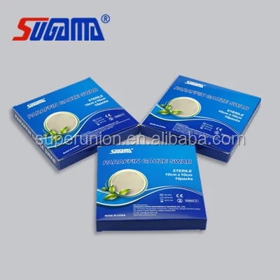 paraffin Gauze Dressing swab medical paraffin gauze