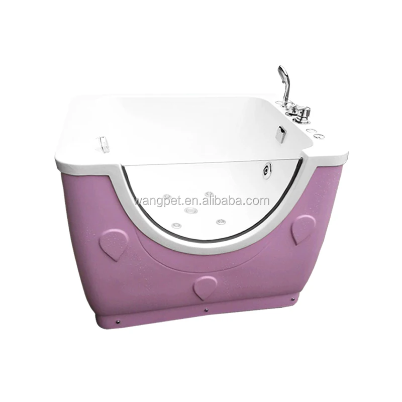 
Pet bathtub massage machine dog wash High quality environment acrylic transparent dense bubbles 