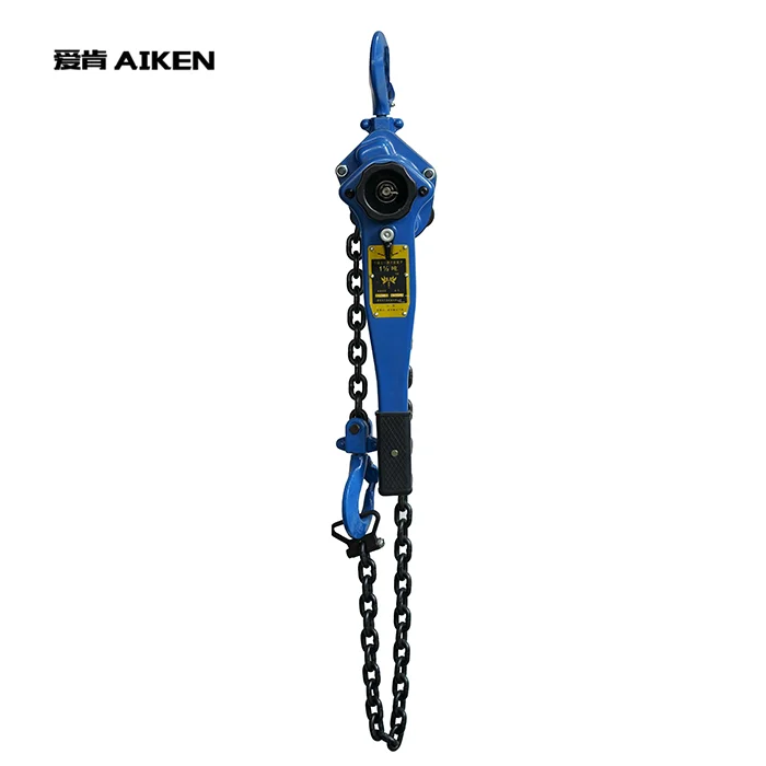 Heavy Duty Level Hoist 1 or 2 Ton Hand Lift Chain Block Alloy Steel Lift Lever Block Hoist With Hooks