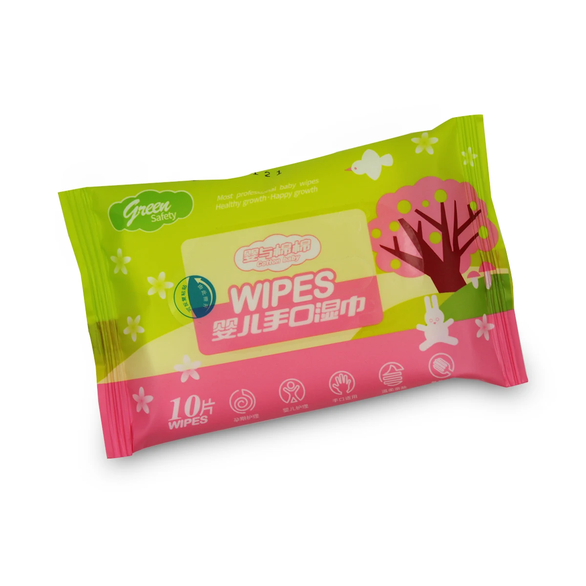 HaiJie высокое качество и Лучшая цена уход за кожей влажная салфетка