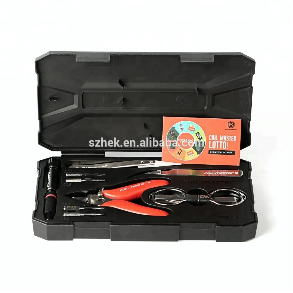  100% оригинальная катушка Master DIY KIT MINI V2 2018 новейший простой набор инструментов для вейпа-все в наличии CoilMaster свяжитесь с нами получения лучшей
