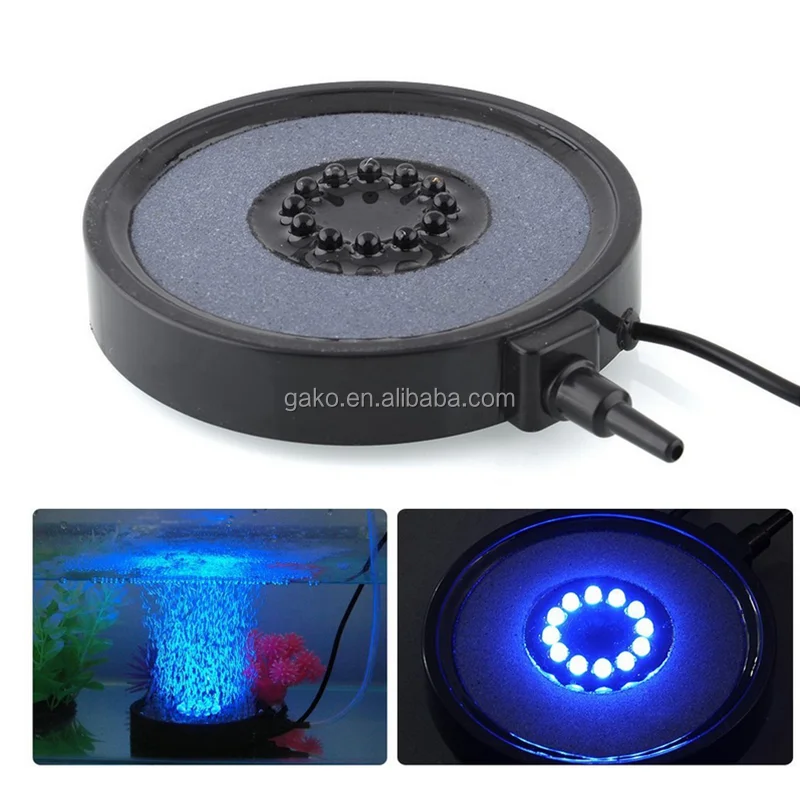 GAKO 11cm Led gas bubble ring light for Aquarium Fish Tank Decoration