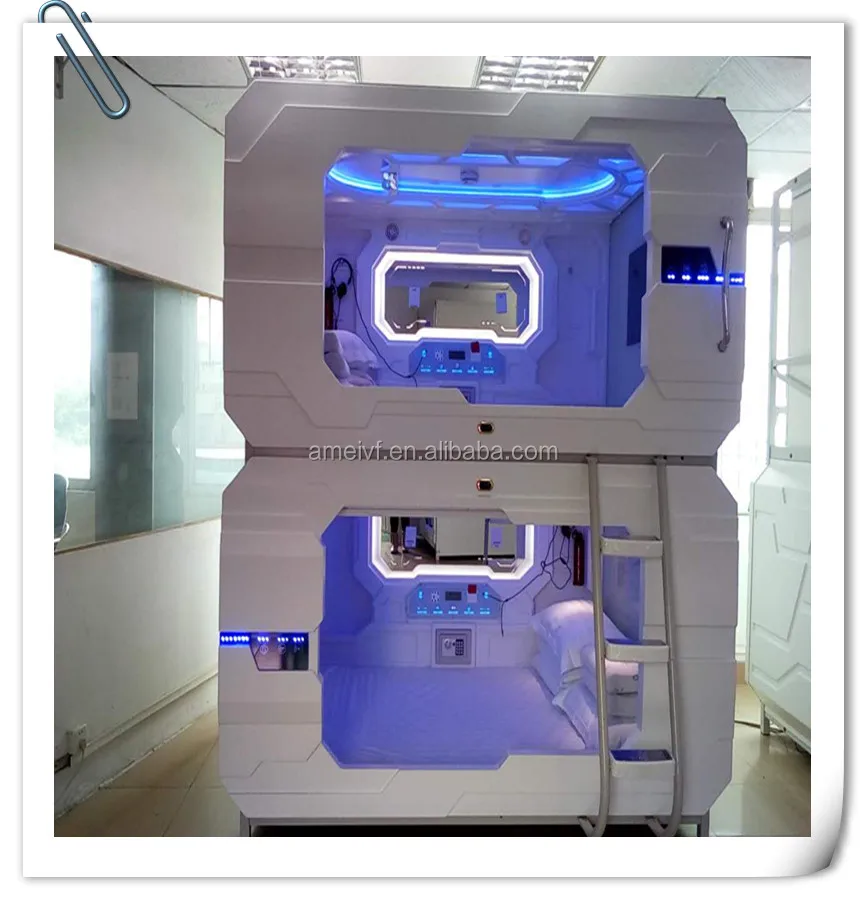 
2020 space saving cabin bed ,hotel capsule, sleep pod, hostel furniture supplier 