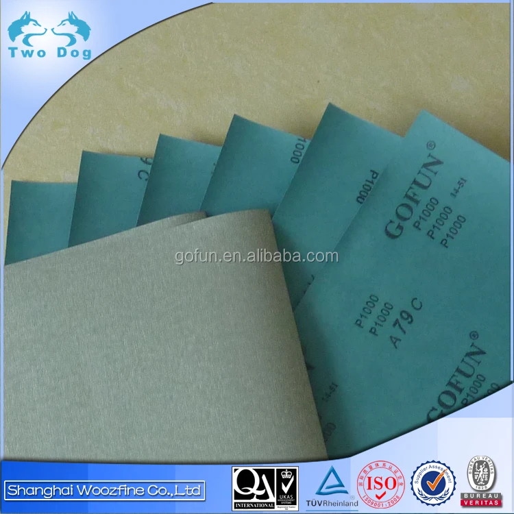 9'x11' Aluminum Oxide grain sand paper sheet for wood, metal, wall