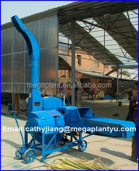 Agriculture corn silage chaff cutters machines with PTO Shaft driven by tractor