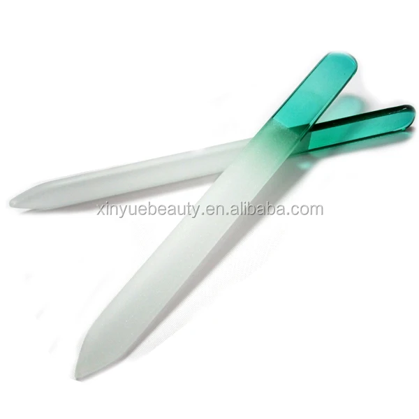 crystal glass nail file with case glass nail file in case glass nail file
