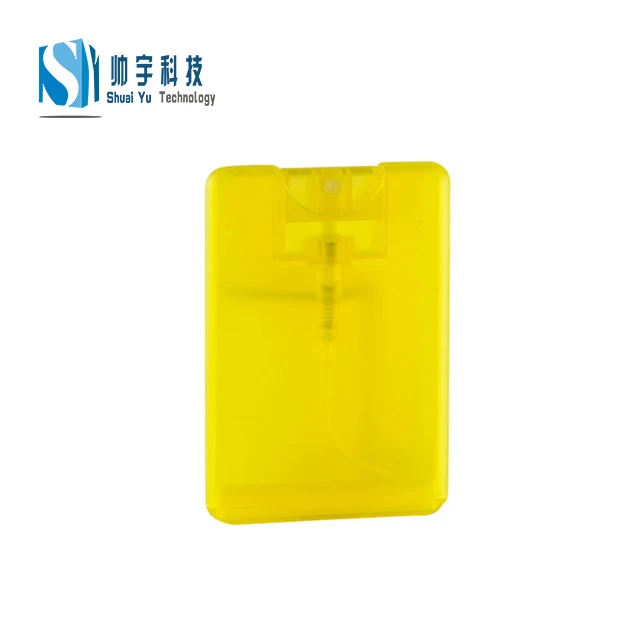 
Hot Sale Best Quality Mist Sprayer Pump Pocket Card Shaped Sprayer 