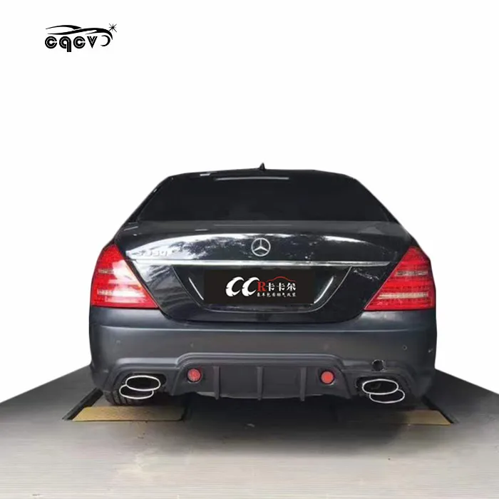 high quality  bumper fenders body kit for Mercedes benz S w221 WD style