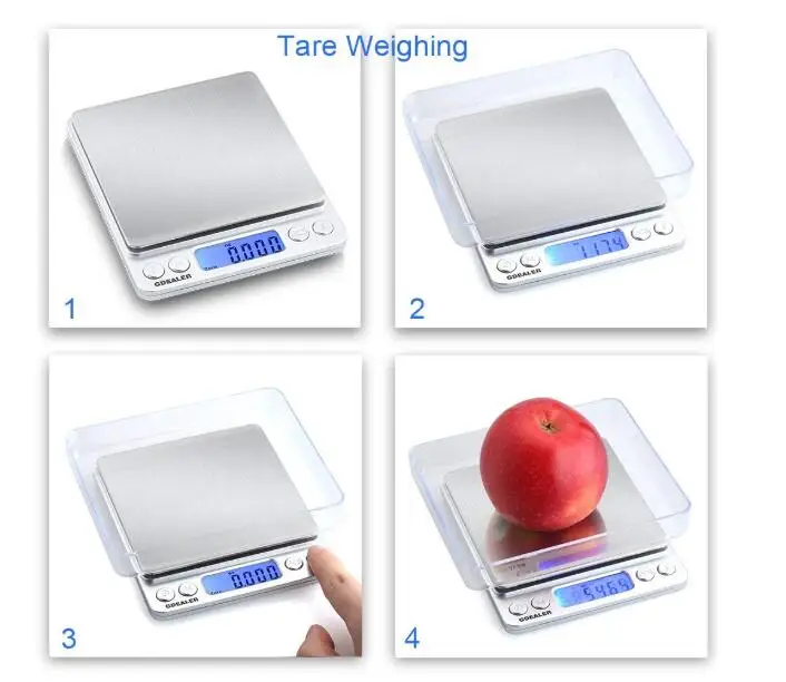 
Stainless steel Digital Small Kitchen Multifunction Food Household Scales for Bake Jewelry Weight 