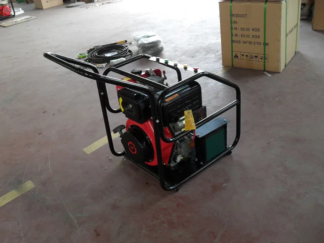 diesel cold water pressure washer 10HP power cleaner 3600PSI high pressure washers