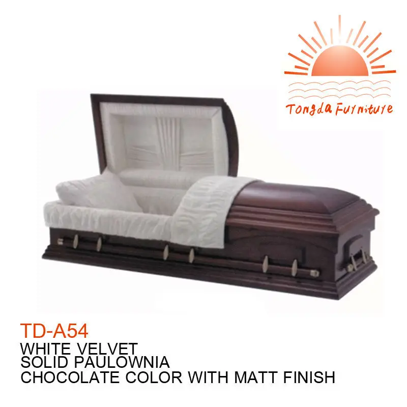 Td--a54 америка твердая древесина премьер лучших шкатулка и гроб кровать для Chiristmas настоящее из китая оптовая продажа