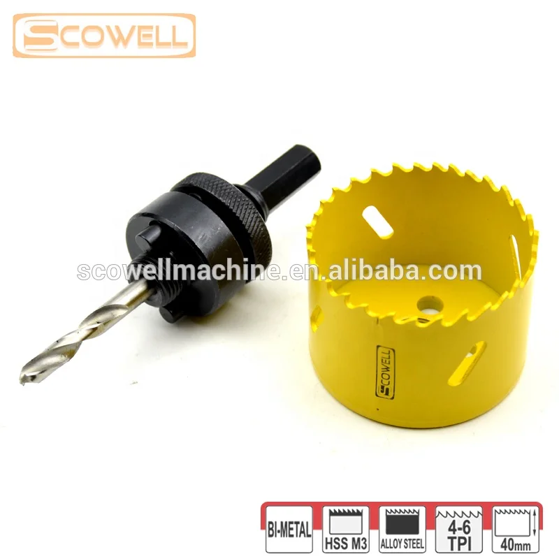 HSS Bimetal Holesaw Cutter Crown Saw Blades For Hole