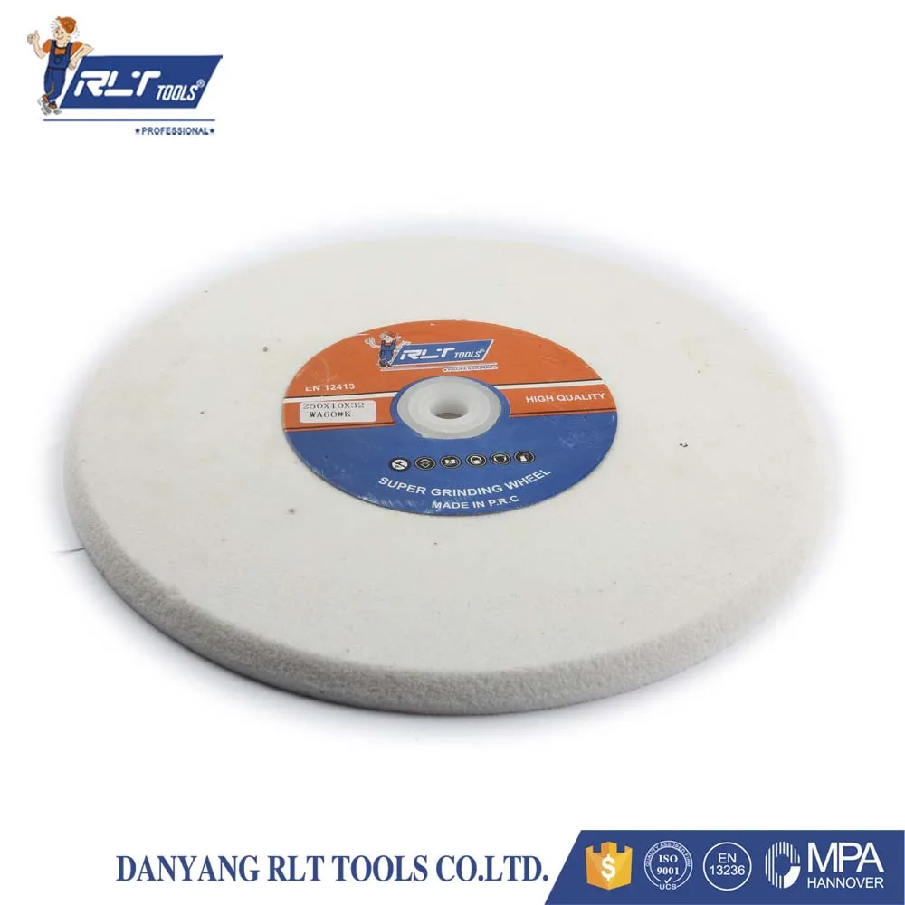 White corundum parallel grinding wheel 250X10 X32ceramic grinding wheel flat grinding wheel