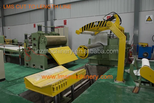 2016 LMS Lignt gauge cold rolled plate cutting machine auto