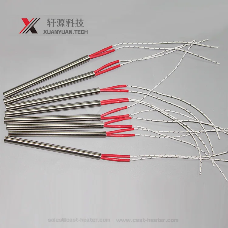 Dia 8mm x 40mm AC 220 V 80 W Tubular Heating Element Mould Cartridge Heater