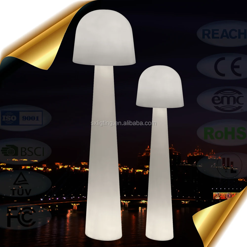 Remote control portable indoor/outdoor energy saving led floor lamp