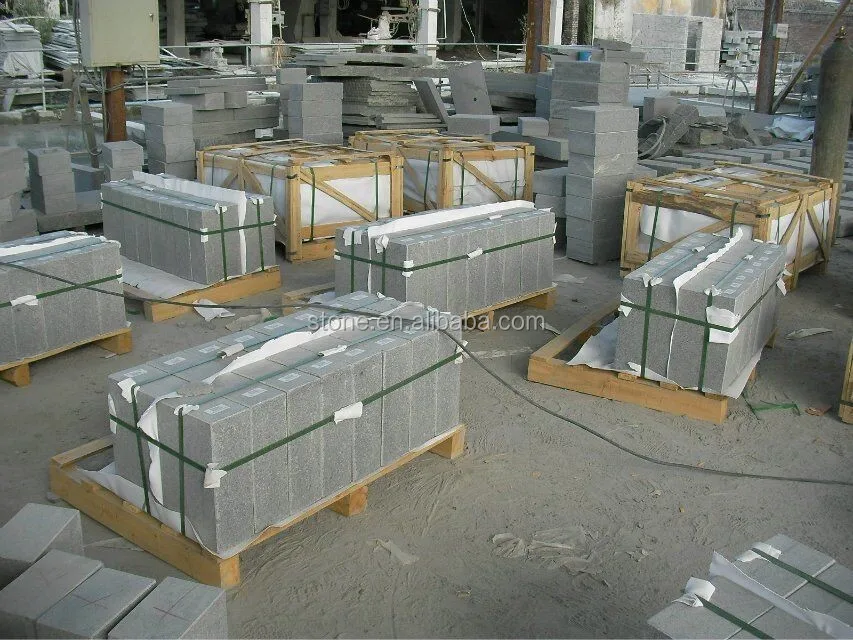 Черно-серый гранитный тёмный кунжут G654 гранитная плитка