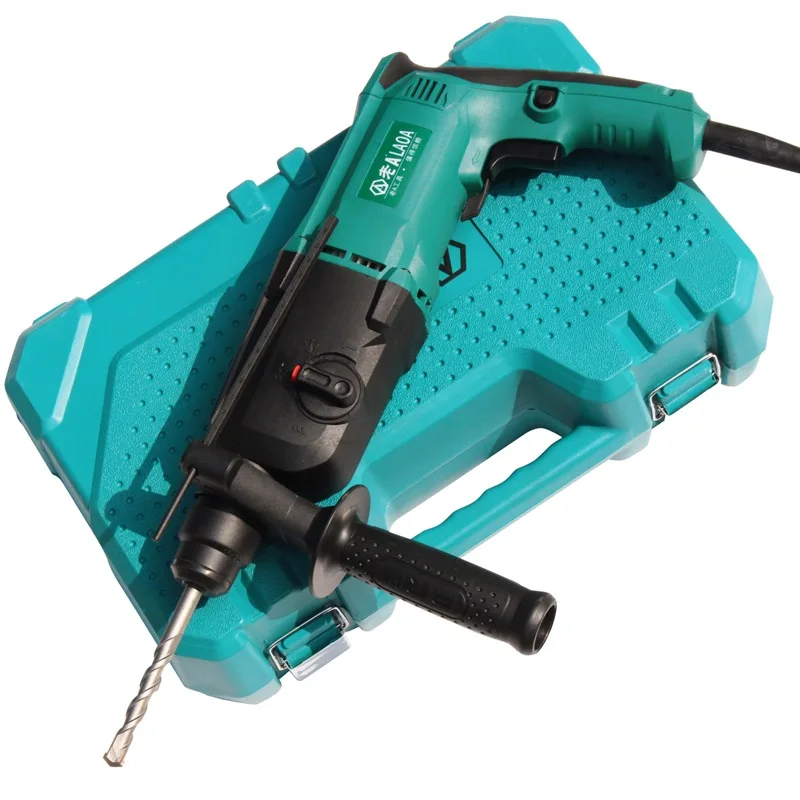 LAOA triple-purpose labor-saved 1000r/min high quality electric hammer light keyless electric impact drill