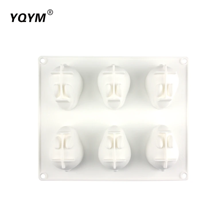 Chinese silicone mold manufacturer fondant tool 3D rabbit silicone mousse cake  mold