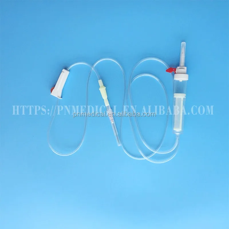 Китайский одноразовый медицинский дешевый набор для переливания крови с иглой