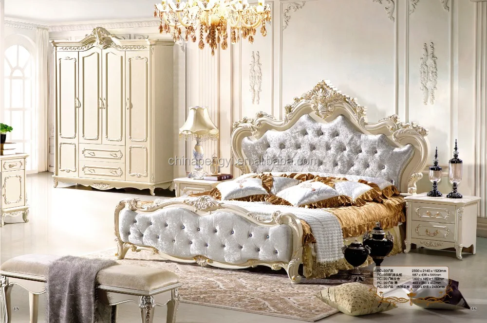 hot sell royal luxury bedroom furniture